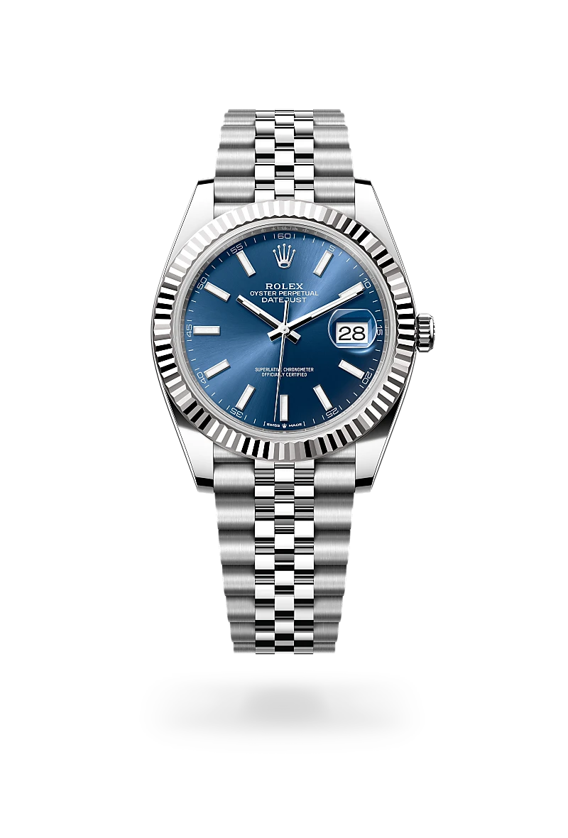Rolex Datejust 41 dalam Rolesor Putih, M126334-0002 - Chung Fatt Kee