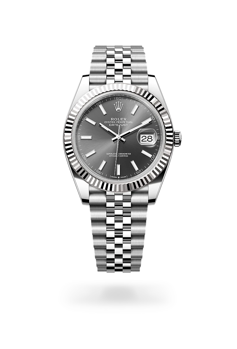 Rolex Datejust 41 dalam Rolesor Putih, M126334-0014 - Chung Fatt Kee