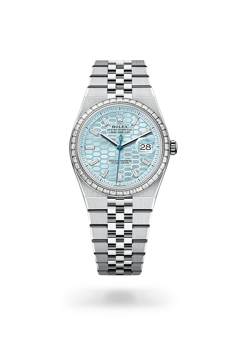 Rolex Land-Dweller in Platinum, M127286TBR-0001 - Chung Fatt Kee