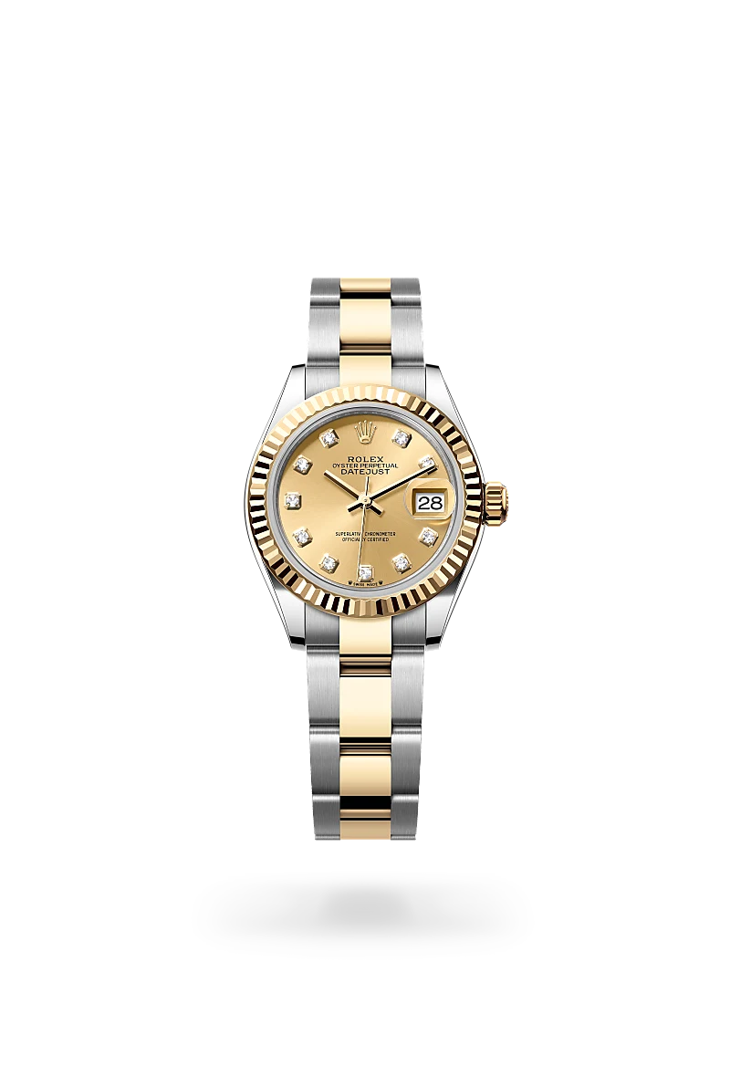 Rolex Lady-Datejust in Yellow Rolesor - combination of Oystersteel and yellow gold, M279173-0012 - Chung Fatt Kee