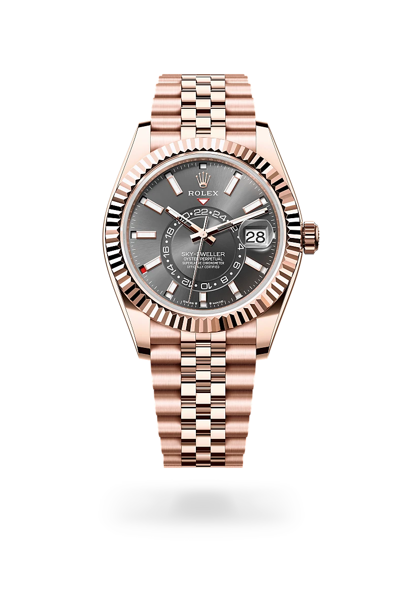 Rolex Sky-Dweller in 18 ct Everose gold, M336935-0008 - Chung Fatt Kee