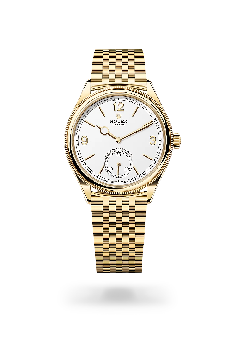 Rolex 1908 in 18 ct yellow gold, M52508-0008 - Chung Fatt Kee