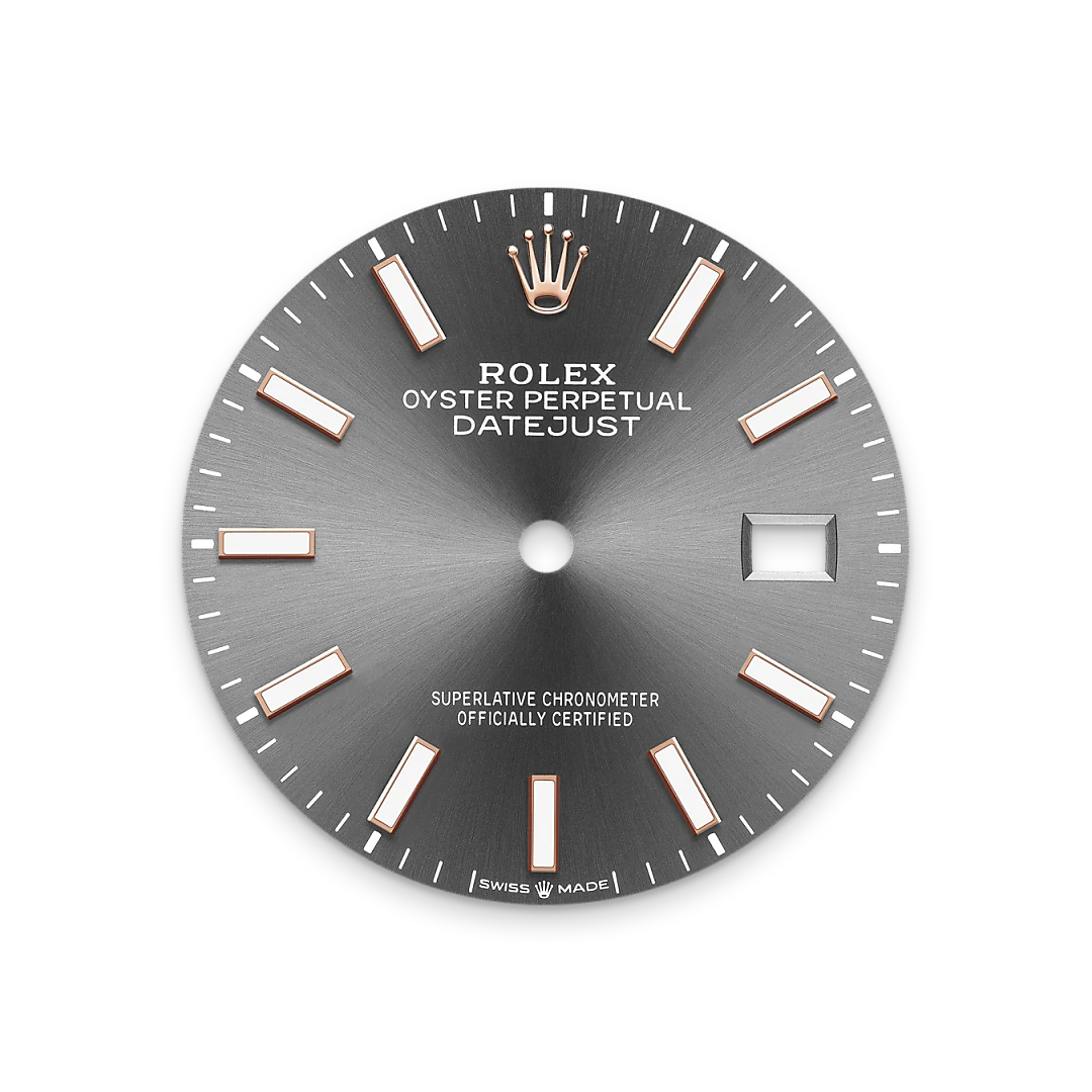 Rolex Datejust dalam Rolesor Everose - kombinasi Oystersteel dan emas Everose, M126281RBR-0001 - Chung Fatt Kee