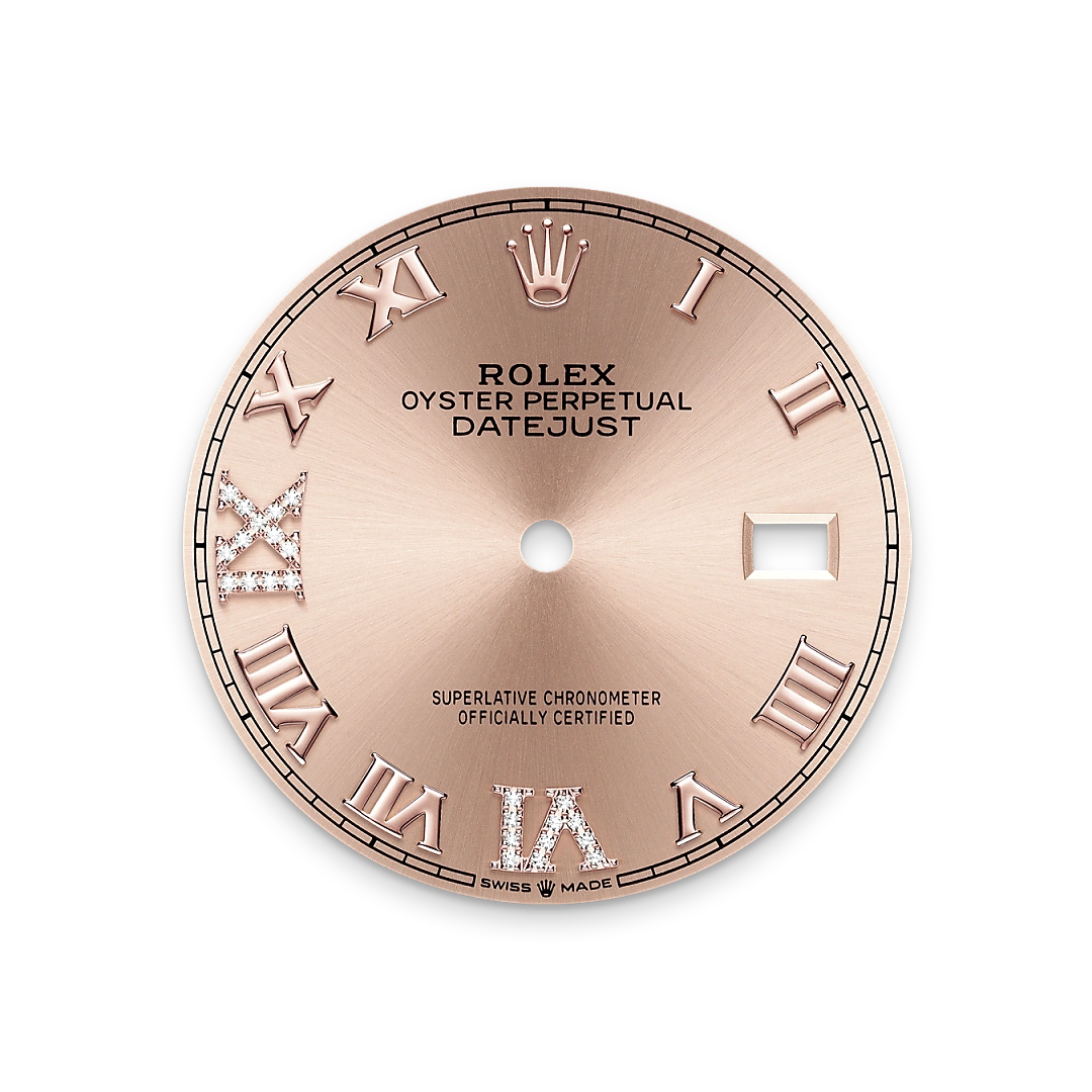 Rolex Datejust dalam Rolesor Everose - kombinasi Oystersteel dan emas Everose, M126281RBR-0015 - Chung Fatt Kee