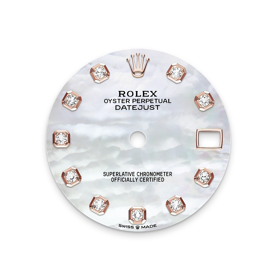 Rolex Datejust dalam Rolesor Everose - kombinasi Oystersteel dan emas Everose, M278341RBR-0025 - Chung Fatt Kee