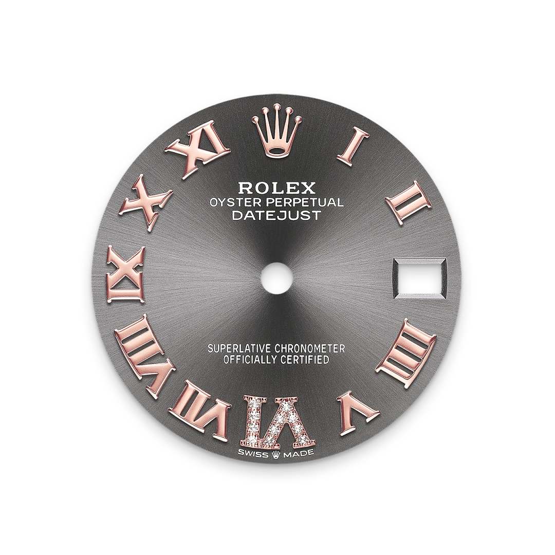 Rolex Datejust dalam Rolesor Everose - kombinasi Oystersteel dan emas Everose, M278341RBR-0030 - Chung Fatt Kee