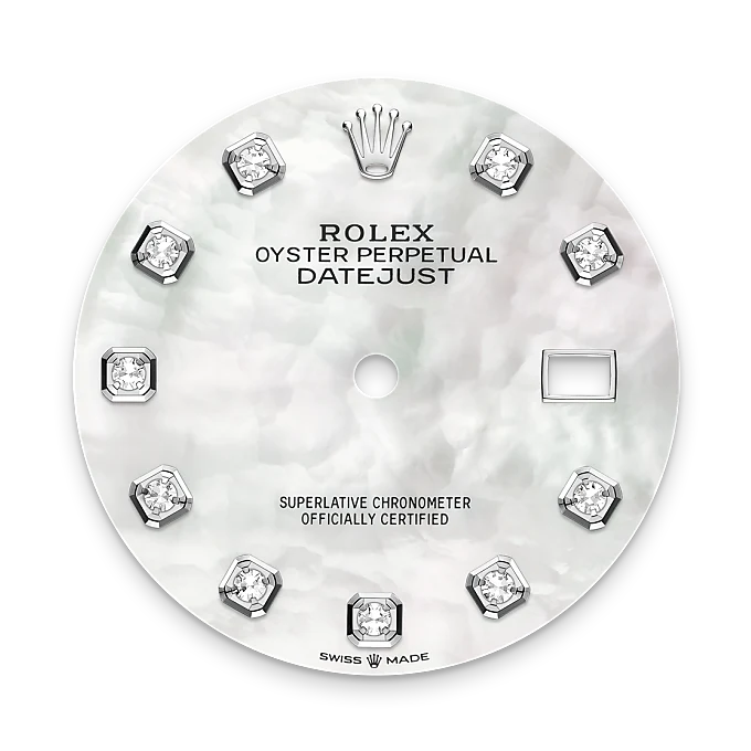 Rolex Datejust dalam Rolesor Putih - kombinasi Oystersteel dan emas putih, M126234-0020 - Chung Fatt Kee