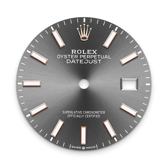 Rolex Datejust dalam Rolesor Everose - kombinasi Oystersteel dan emas Everose, M126281RBR-0001 - Chung Fatt Kee