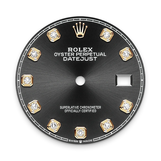 Rolex Datejust dalam Rolesor Kuning - kombinasi Oystersteel dan emas kuning, M126283RBR-0007 - Chung Fatt Kee