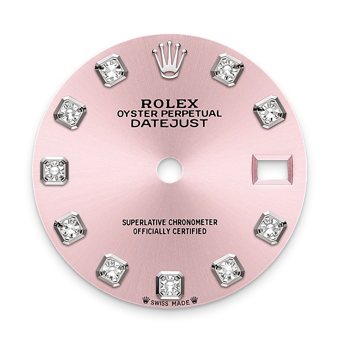 Rolex Lady-Datejust in White Rolesor - combination of Oystersteel and white gold, M279174-0003 - Chung Fatt Kee