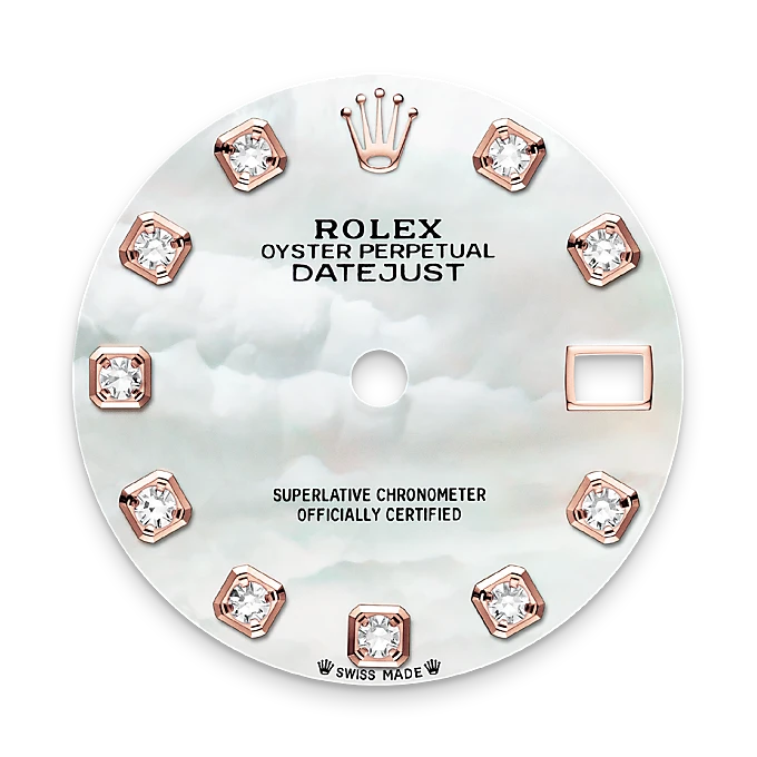 Rolex Lady-Datejust dalam Rolesor Everose - kombinasi Oystersteel dan emas Everose, M279381RBR-0013 - Chung Fatt Kee