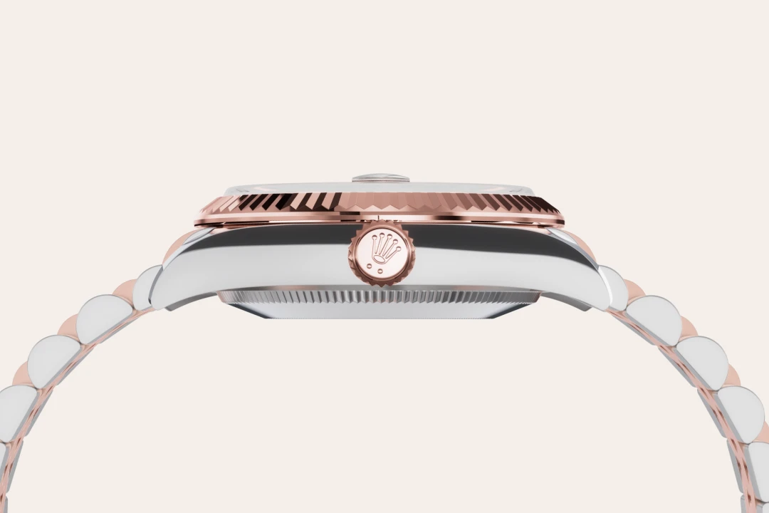 Rolex Datejust in Everose Rolesor - combination of Oystersteel and Everose gold, M278271-0010 - Chung Fatt Kee