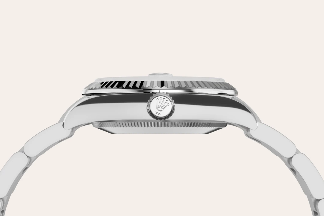 Rolex Datejust in White Rolesor - combination of Oystersteel and white gold, M278274-0033 - Chung Fatt Kee