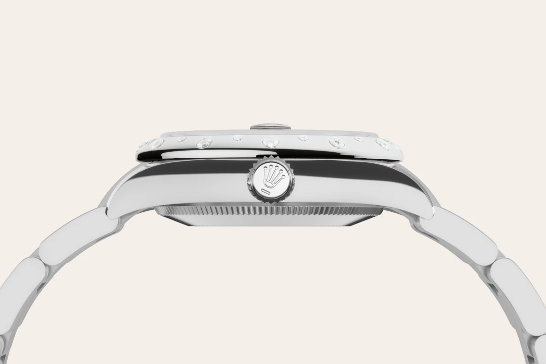 Rolex Datejust in White Rolesor - combination of Oystersteel and white gold, M278344RBR-0031 - Chung Fatt Kee