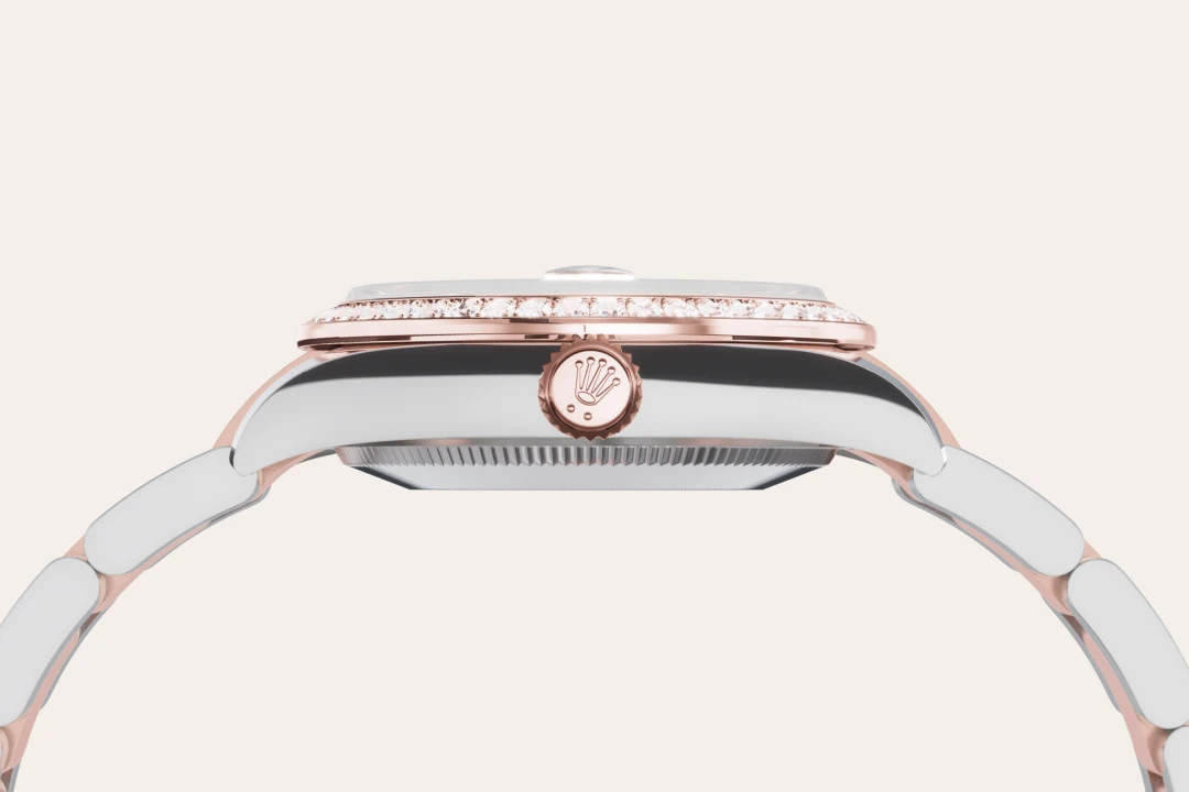 Rolex Datejust in Everose Rolesor - combination of Oystersteel and Everose gold, M278381RBR-0005 - Chung Fatt Kee