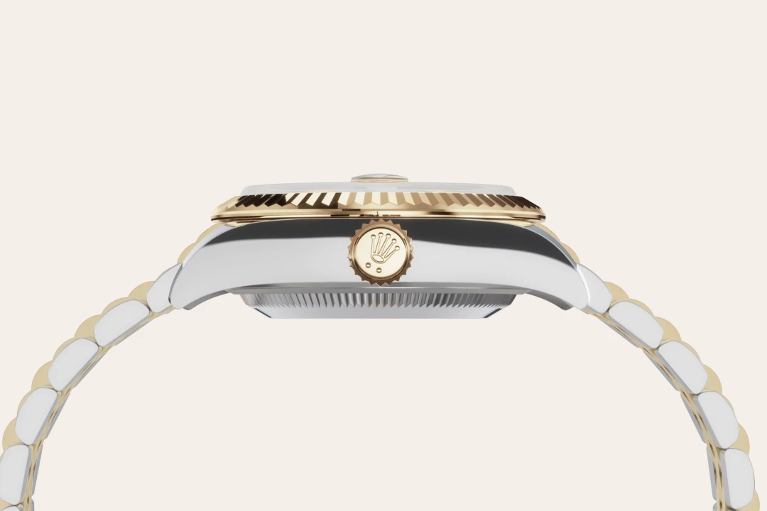 Rolex Lady-Datejust dalam Rolesor Kuning - kombinasi Oystersteel dan emas kuning, M279173-0007 - Chung Fatt Kee