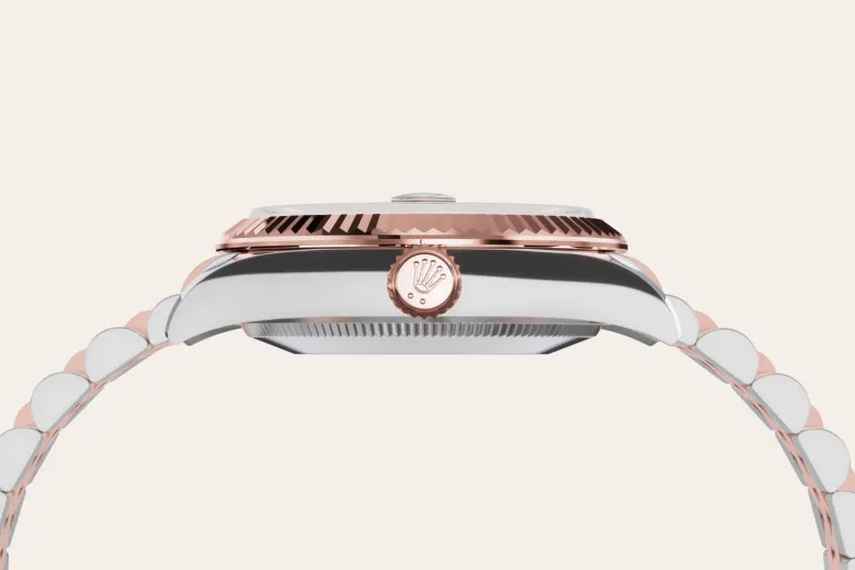 Rolex Datejust dalam Rolesor Everose - kombinasi Oystersteel dan emas Everose, M278271-0006 - Chung Fatt Kee