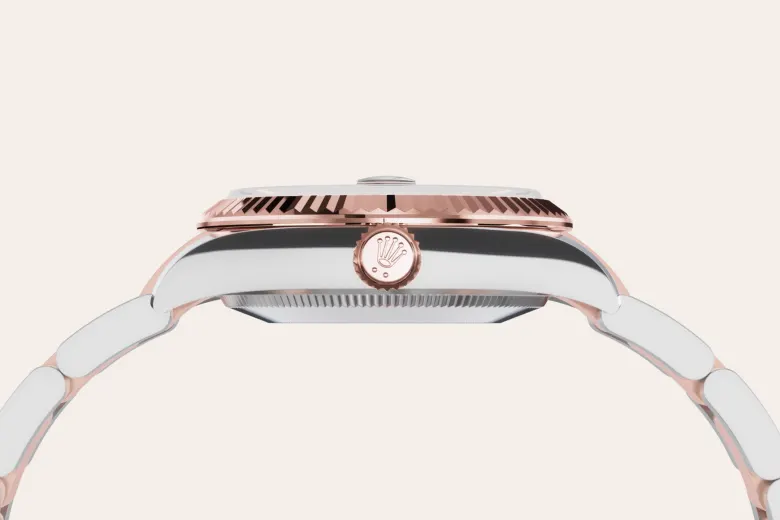 Rolex Datejust dalam Rolesor Everose - kombinasi Oystersteel dan emas Everose, M278271-0029 - Chung Fatt Kee