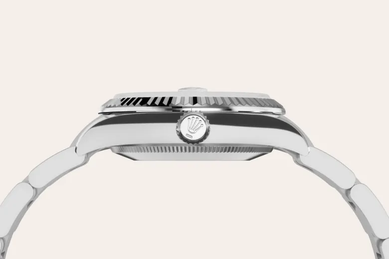 Rolex Datejust in White Rolesor - combination of Oystersteel and white gold, M278274-0033 - Chung Fatt Kee