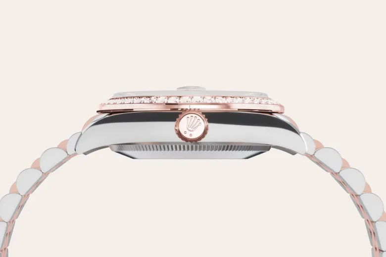 Rolex Datejust in Everose Rolesor - combination of Oystersteel and Everose gold, M278381RBR-0030 - Chung Fatt Kee