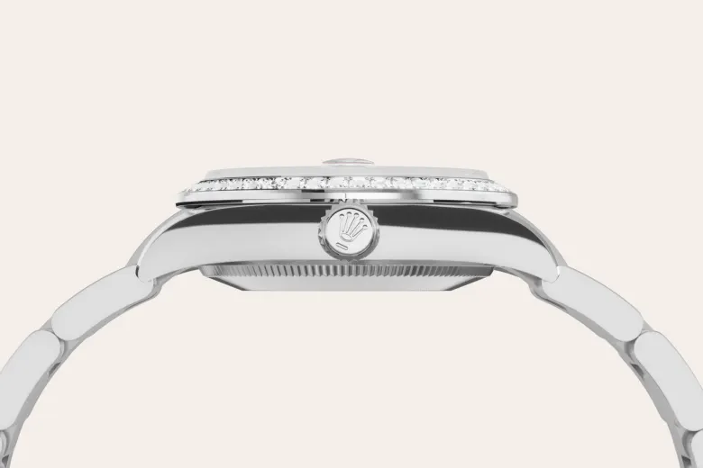 Rolex Datejust dalam Rolesor Putih - kombinasi Oystersteel dan emas putih, M278384RBR-0038 - Chung Fatt Kee