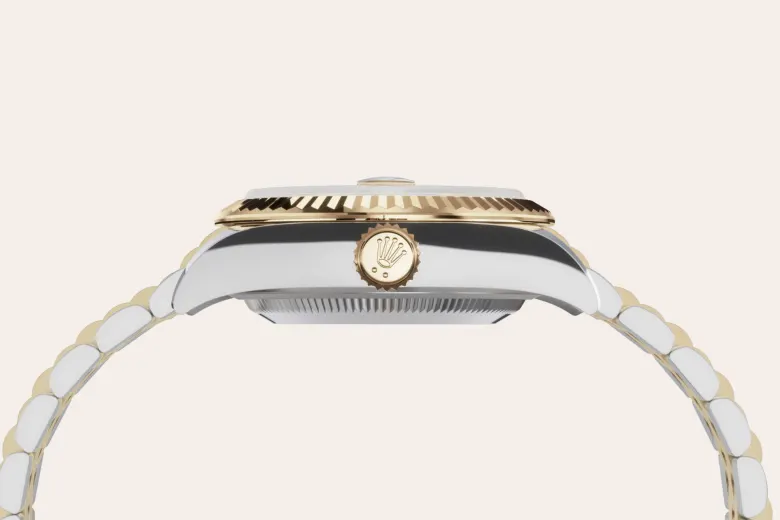 Rolex Lady-Datejust dalam Rolesor Kuning - kombinasi Oystersteel dan emas kuning, M279173-0007 - Chung Fatt Kee
