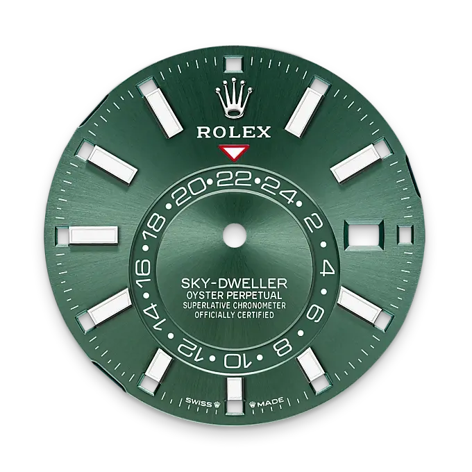 Rolex Sky-Dweller in Rolesor Putih - kombinasi Oystersteel dan emas putih, M336934-0001 - Chung Fatt Kee