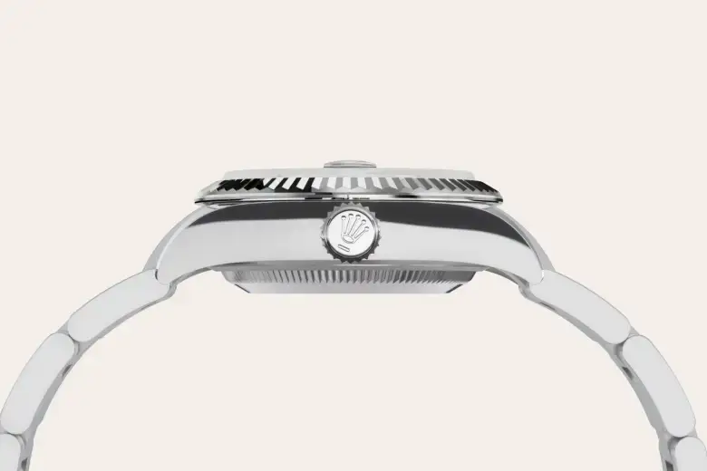 Rolex Lady-Datejust in White Rolesor - combination of Oystersteel and white gold, M279174-0020 - Chung Fatt Kee