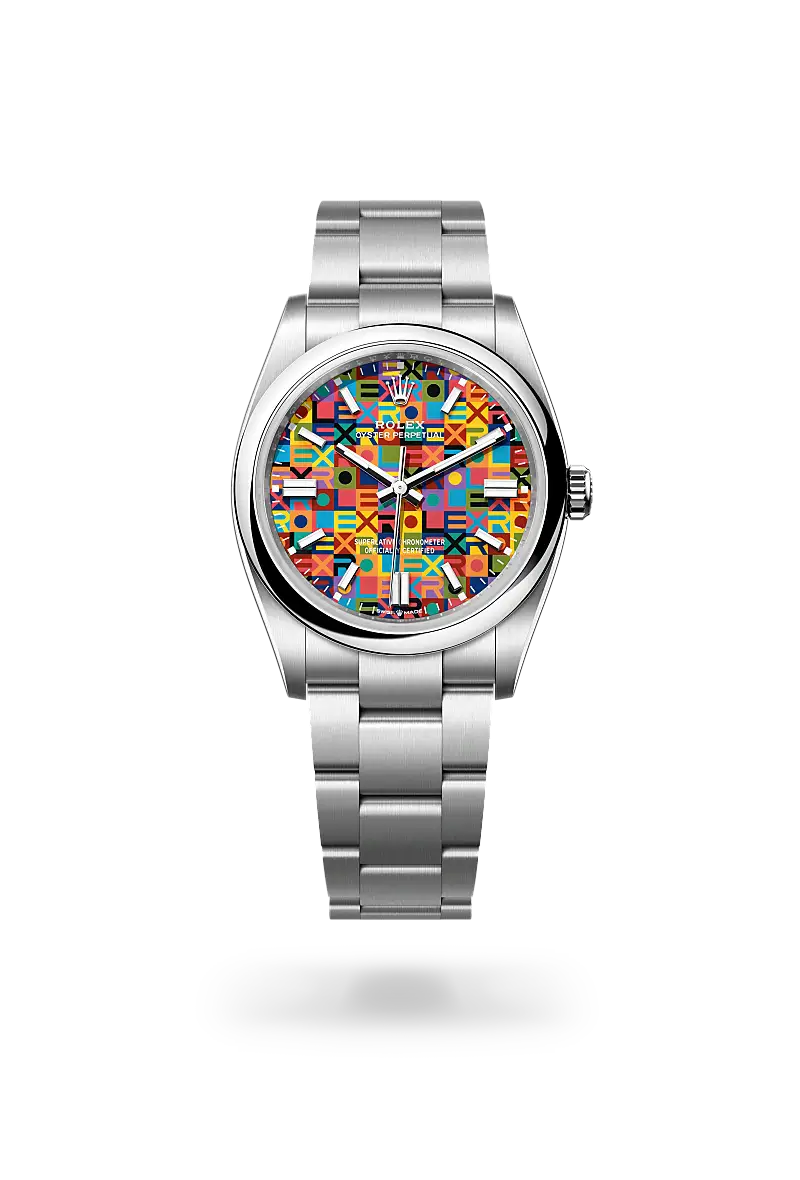 Rolex Oyster Perpetual 36 in Oyster, 36 mm, Oystersteel, M126000-0016 - Chung Fatt Kee
