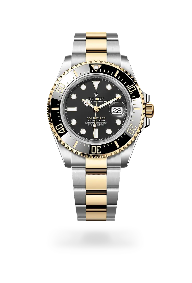 Rolex Sea-Dweller in Oyster, 43 mm, Oystersteel dan emas kuning, M126603-0001 - Chung Fatt Kee