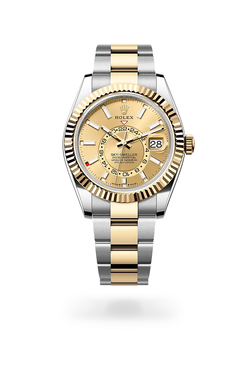 Rolex Sky-Dweller in Oyster, 42 mm, Oystersteel dan emas kuning, M336933-0001 - Chung Fatt Kee