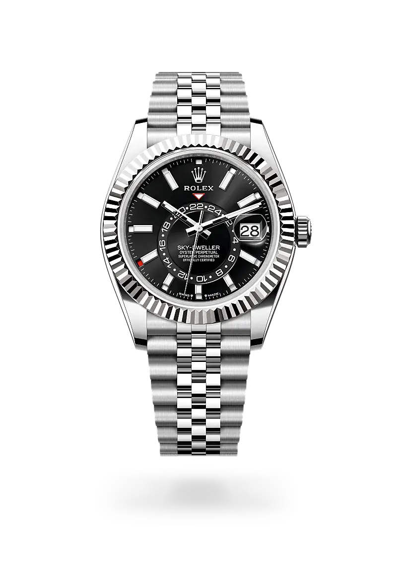 Rolex Sky-Dweller in Oyster, 42 mm, Oystersteel dan emas putih, M336934-0008 - Chung Fatt Kee