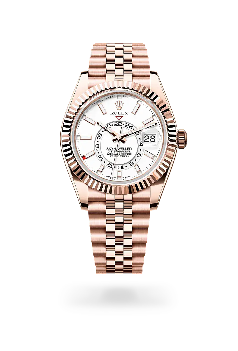 Rolex Sky-Dweller in Oyster, 42 mm, emas Everose, M336935-0007 - Chung Fatt Kee