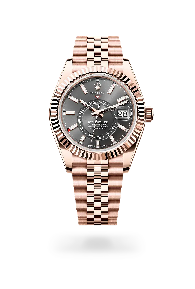 Rolex Sky-Dweller in Oyster, 42 mm, emas Everose, M336935-0008 - Chung Fatt Kee
