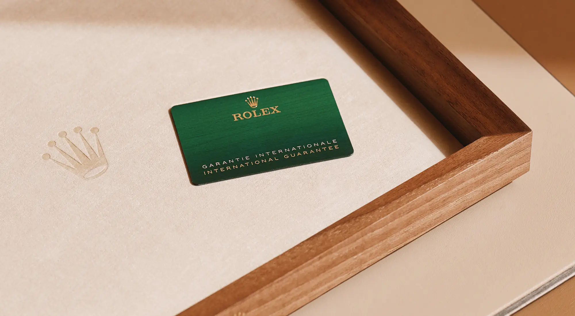 Rolex Service Card - Chung Fatt Kee