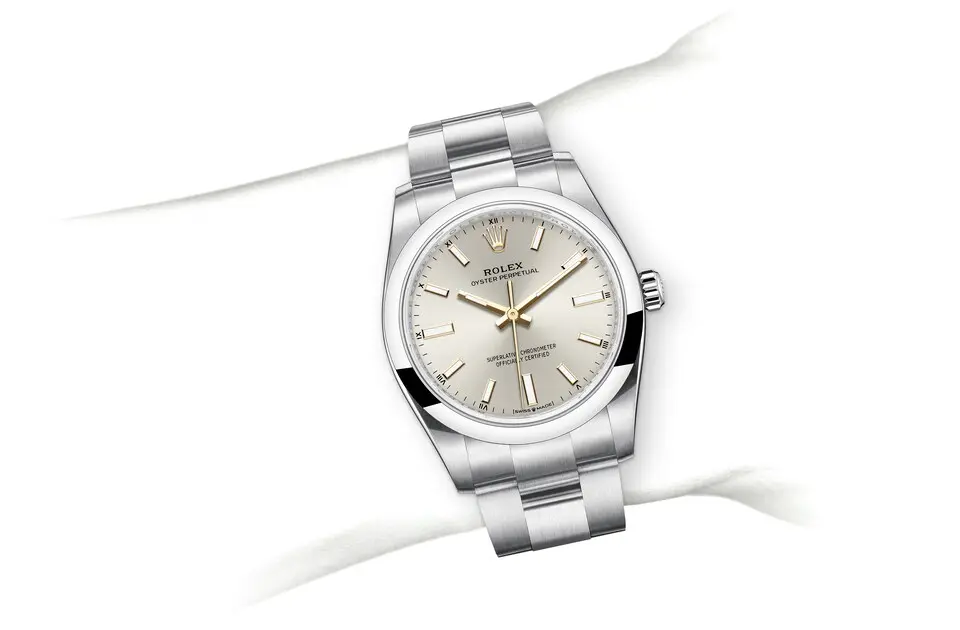Rolex OYSTER PERPETUAL 34 m124200-0001
